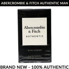 Abercrombie  Fitch Authentic Man Eau de Toilette for Men 100ml / 3.4fl oz Spray
