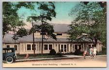 Women's Club Building Caldwell New Jersey NJ 1932 Postcard