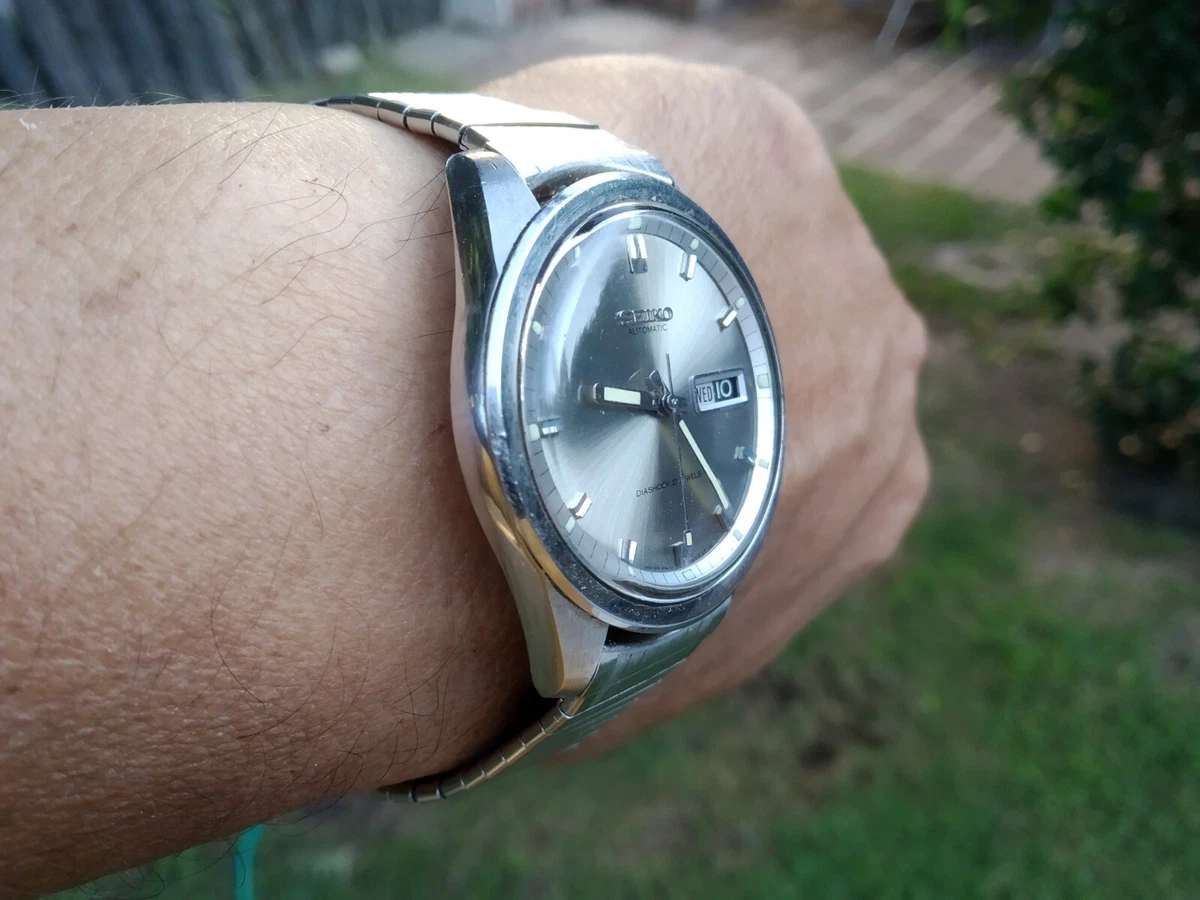 SEIKO 5 SPORTSMATIC DIASHOCK 6619 8230 JUMBO 38MM AUTOMATIC