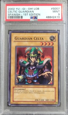 CELTIC GUARDIAN • (Guardiano Celtico) • Super R • LOB EN007 • Unl 2023 • Yugioh - Foto 7