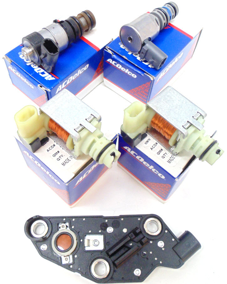 4T65E Transmission Solenoid Set  EPC Shift TCC  OEM AC-Delco  2003-On