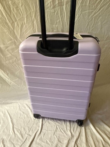 Travelers Club Austin Hard side 26" Luggage Lavender Purple Suitcase Lightweight - Picture 6 of 8