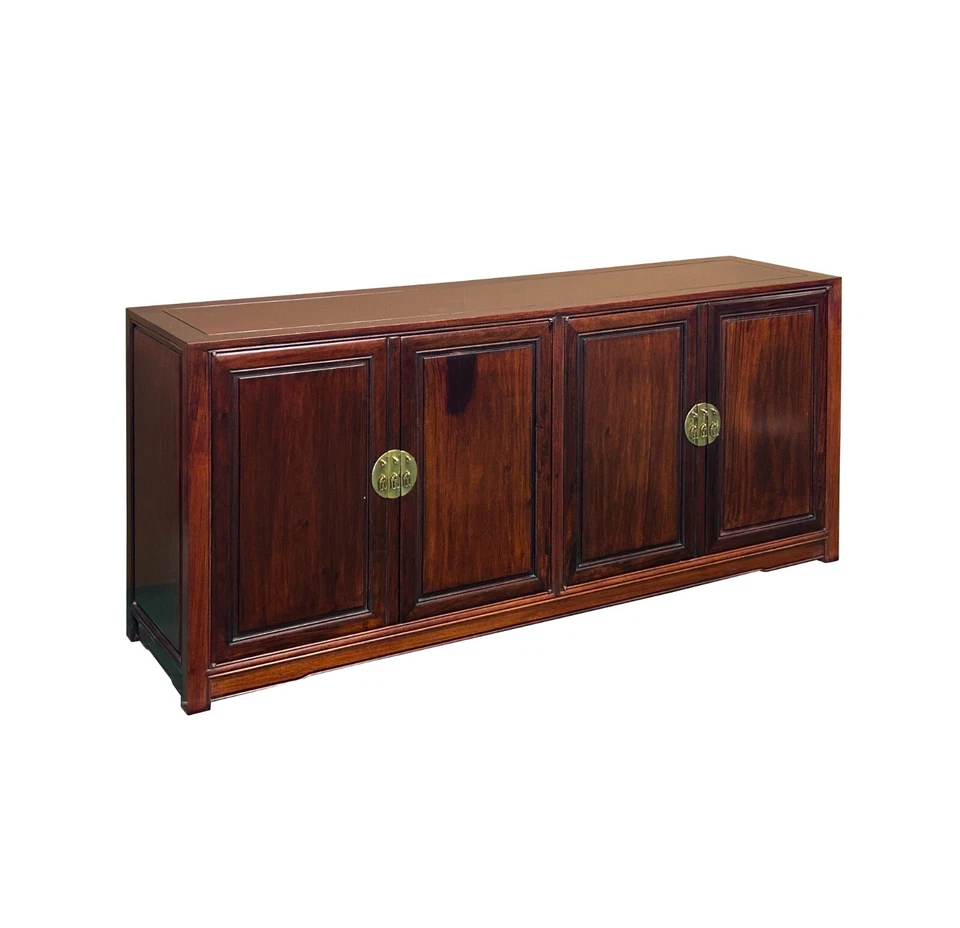Armario consola aparador MoonFace Credenza oriental marrón palisandro ws4666 Foto 3 de 4