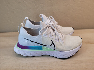 Nike React Infinity Run FK 'Iced Lilac' Sneakers CD4372-102 Women's Sz 9