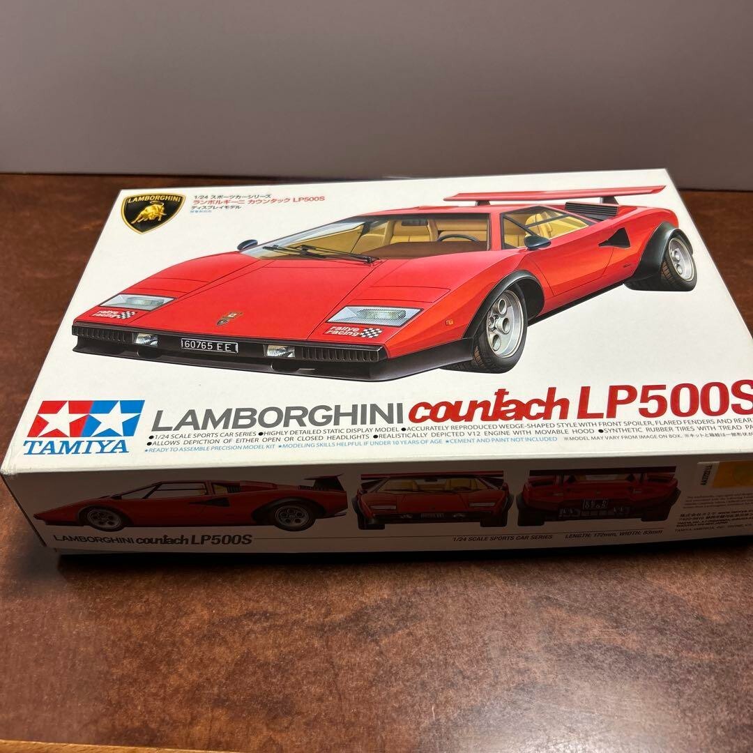 Tamiya 1/24 Scale 24306 Lamborghini Countach Lp500S Plastic