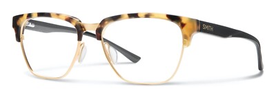 Smith Optics Rewire Golden Tortoise 21K Metal round Eyeglasses Frame 54-16-145