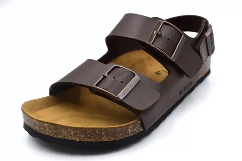 NEKTA/ke'nekt/ MIRAF Men's Open Toe Sandals - Picture 2 of 19