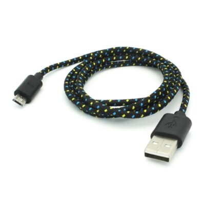 MicroUSB 6ft USB Cable Charger Cord Power Wire Long Sync for Phones Tablets
