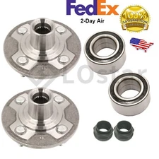 NEW FRONT WHEEL HUB & BEARING KIT FOR HONDA CIVIC(2001-2005) LEFT & RIGHT (PAIR)