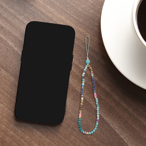 Cell Phone Rope Strap Beaded Phone Strap Decorative Phone Strap - Zdjęcie 9 z 9