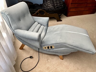 Vintage Mid-century Contour Heat Massage Lounge Chair