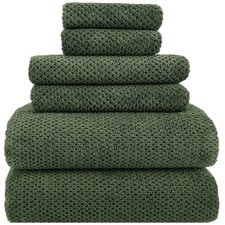29x59 Inch Bath Towels Set of 6 Large, Super Soft Lint Lightweight Microfiber...
