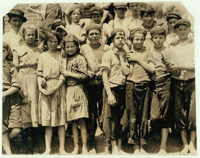 Photo:Columbus Georgia Meritas Mill Workers 1913 Child Labor Group Photo