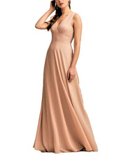 Anthropologie BHLDN Capulet Dress NWT Small Natural Beige Maxi Gown Bridesmaid