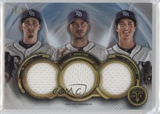 2019 Topps Triple Threads Relic Combos 35/36 Tyler Glasnow Charlie Morton 1e1a