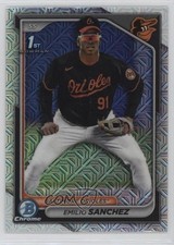 2024 Bowman Chrome Prospects Mega Box Mojo Refractor Emilio Sanchez #BCP-241 6u5