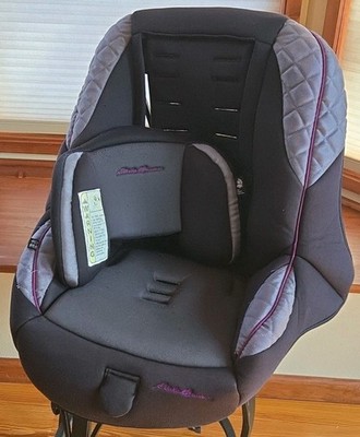 EDDIE BAUER XRS 65 INFANT CHILD CAR SEAT COVER & HEADREST COVER - USED