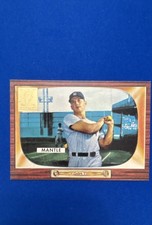 1996 Topps - Mickey Mantle Commemorative Reprints Mickey Mantle #5 1955 Bowman