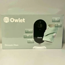 Owlet Dream Duo 2 Smart Baby Sock and Camera - Mint Green - NIB — Free Shipping!
