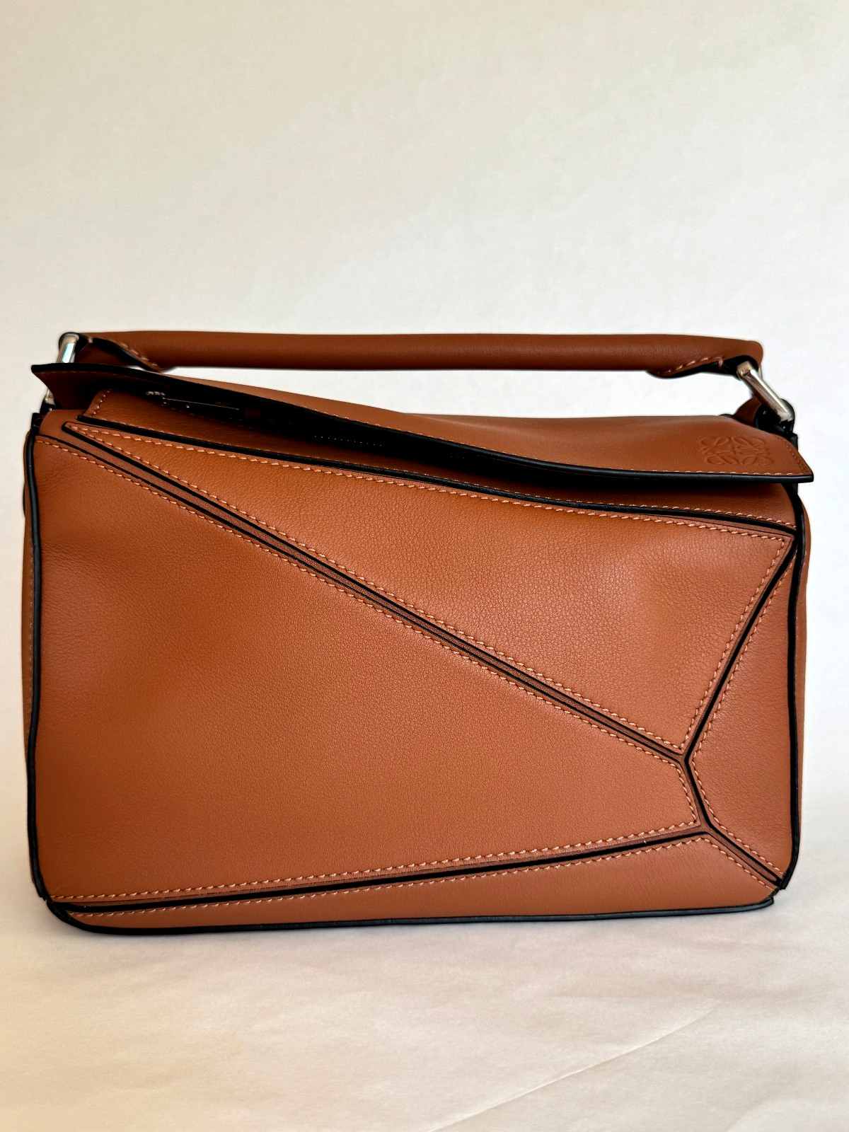 Loewe Puzzle Bag Small - Tan - NO Shoulder Strap