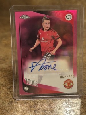 2025-26 Topps Chrome Champion's League Ella Toone Auto /250 Manchester United