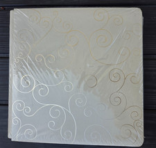 Creative Memories 12x12 Strap Hinged Album 15 Black 15 Spargo Pages NEW