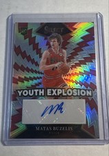 2024-25 Panini Select - Youth Explosion Signatures Matas Buzelis #YE-BUZ (AU,...