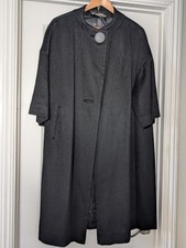 Vintage 100% Alpaca Swing Coat Jacket - Marstons Fully Lined Size M Made In USA