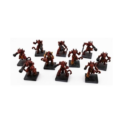 Mantic Kings of War Abyss 28mm Lower Abyssal Regiment #16 NM