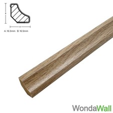 MDF Scotia Beading - 20 Lengths (24m) - Flooring Trim for Laminate & Wood Floors