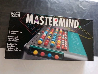 MASTERMIND. Le plus célèbre jeu de logique. 1994 COMPLET. 8+PARKER 2J - Photo 1/4