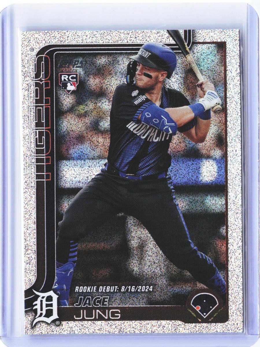 2025 Topps Update #US93 Jace Jung Sandglitter