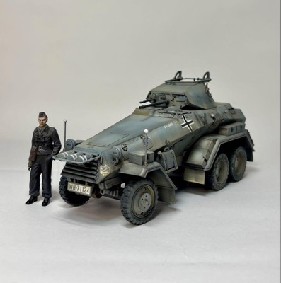 Tamiya Italeri 1 35 German 6-Wheeled Armored Car Sd.Kfz.231 Completed