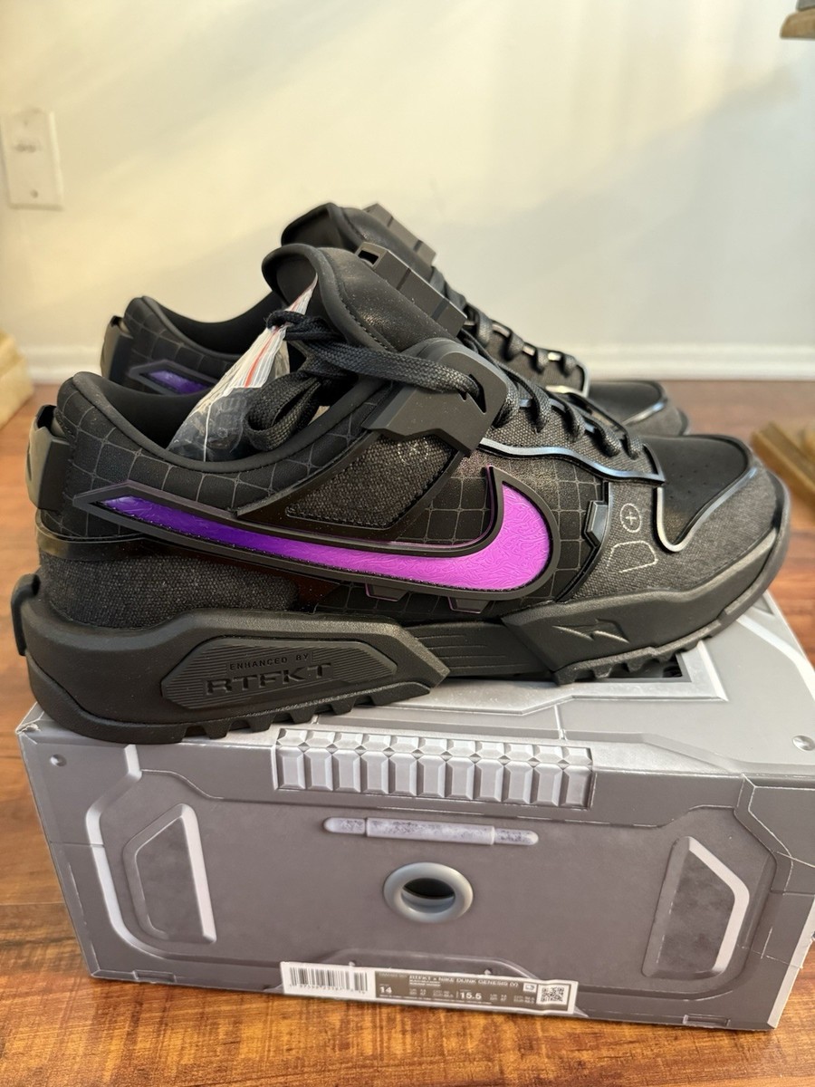 RTFKT x Nike Dunk Genesis- Void (U.S. Men's Size 14) | eBay
