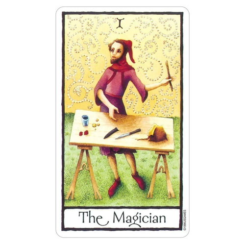 Old English Tarot Cards Deck Maggie Kneen Meditation Us Games Systems OET78 - 第 10/15 張圖片