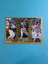 Frank Thomas Dave David Justice Tim Salmon 1999 Topps Baseball Card # 456 J8865