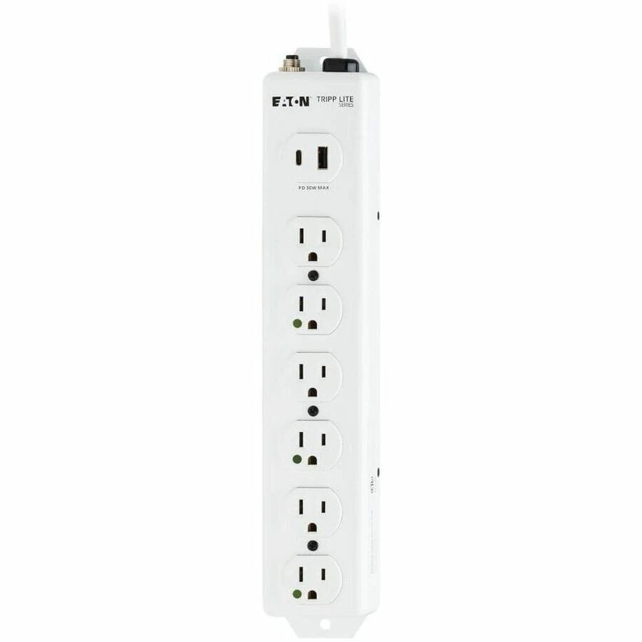 Eaton Tripp Lite Series Safe-IT UL 1363 Medical-Grade Power Strip, 6 - Image 2 of 4