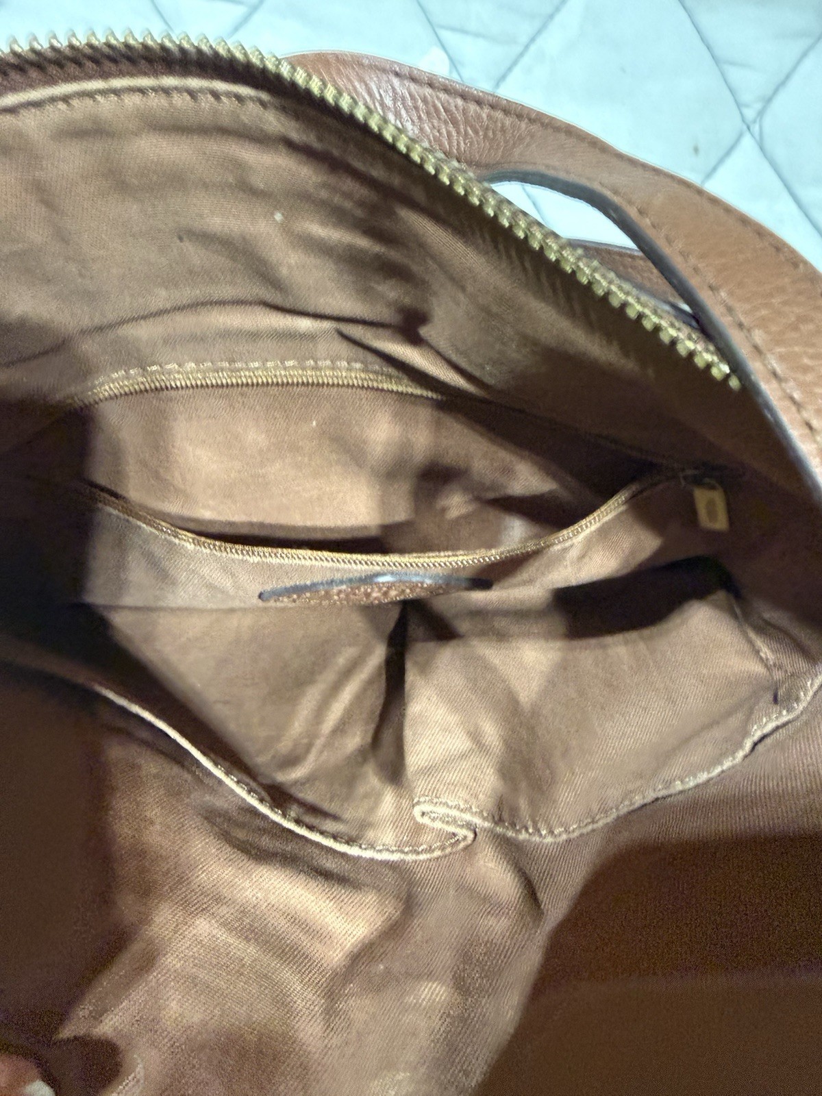 Fossil Geometric Multi-Color Patchwork Leather Sh… - image 3