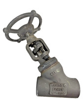 Bonney Forge Y-32-LE Y-Pattern Globe Valve 1" Class 800 SW Full Port Weld Bonnet