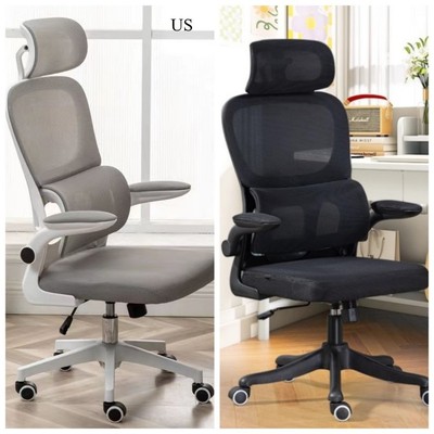 Ergonomic Office Wheels Chair High Back comfortable Adjustable Lumbar Support