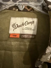 Duck Camp Early Season Wetland Lightweight Shirt Long Sleeve Men's Large