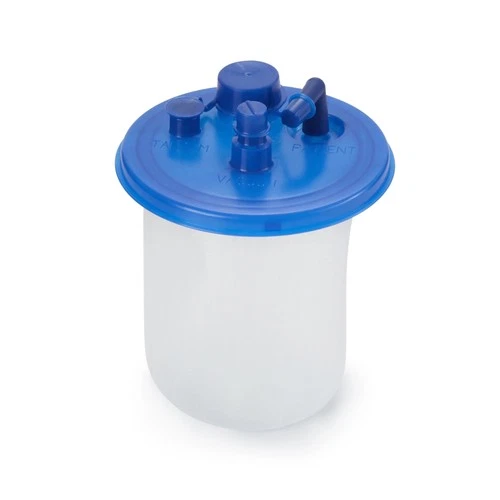 Medi-Vac Flex Advantage Suction Canister Liner, 1000 mL, Shut-Off Valve, 1 Count