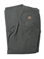 Vintage Carhartt B11 MOS Duck Canvas Work Pants Men's 34 x34