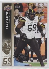 2022 Upper Deck CFL Gold Kay Okafor #20 1ej6