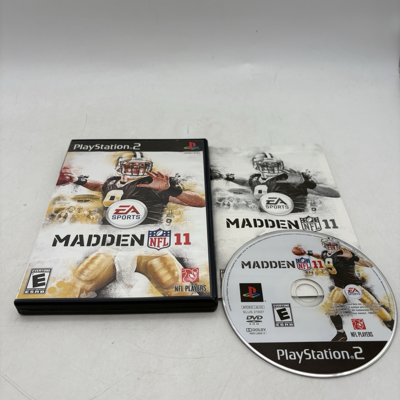 Madden NFL 11 PlayStation 2 PS2 Completo con Manual Probado en Caja Original