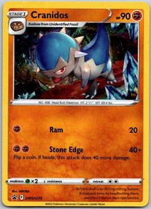 Cranidos SWSH274 Holo Promo (Sword & Shield Promo Cards)