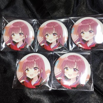 Hoshou Marine Hololive UMISEA Animate Full Color Can Badge Set 5pcs