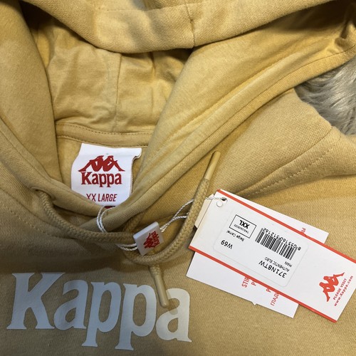 Kappa Pullover Sweatshirt (Beige Camel) Men's Size XX Large - Picture 3 of 4