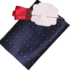 NEW Men  s pocket square and lapel pin
