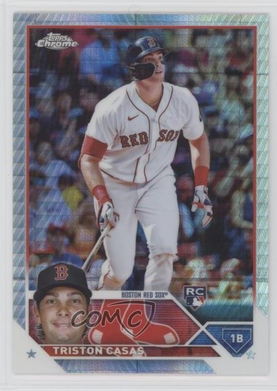 2023 Topps Chrome Prism Refractor Triston Casas #174 Rookie RC 12g7